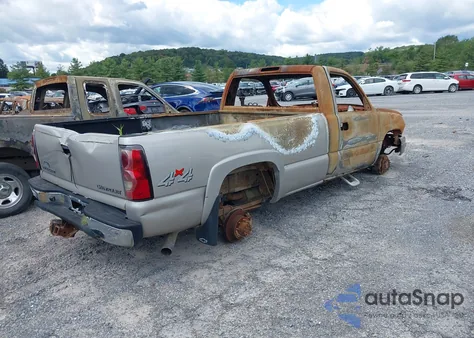 2004 Chevrolet Silverado Ls из США, поврежденный, VIN 1GCHK24U74E162271